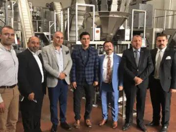 The visit of the mayor of Urfa with an official government delegation to ZIRVE company