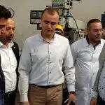 The visit of the mayor of Urfa with an official government delegation to ZIRVE company