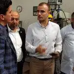 The visit of the mayor of Urfa with an official government delegation to ZIRVE company