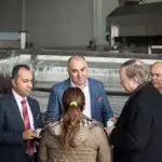 Visite d'une délégation de l'Union européenne à la société ZİRVE