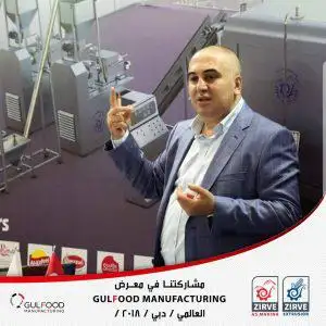 zirve in the world's biggest food industries fairs dubai manufacturing 2018