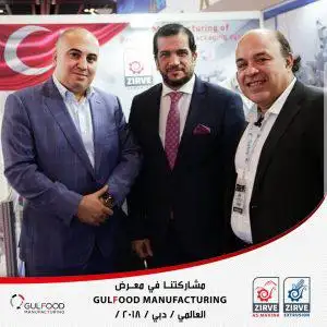 zirve in the world's biggest food industries fairs dubai manufacturing 2018