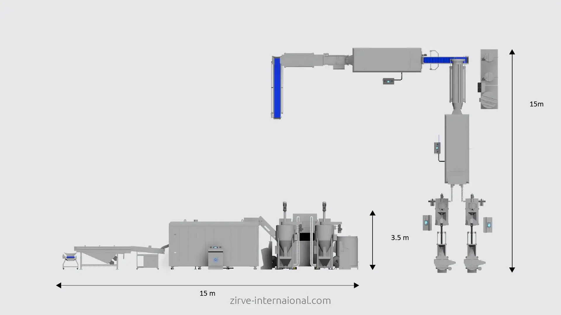 FLAKES 400 خط انتاج كورن فليكس