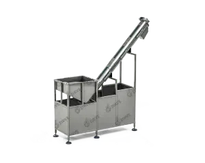 ناقل حلزوني لنقل البطاطا | خط انتاج شيبس البطاطس الطبيعي PC 500 | 