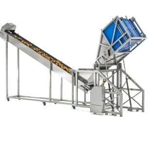 material-receiving-tank