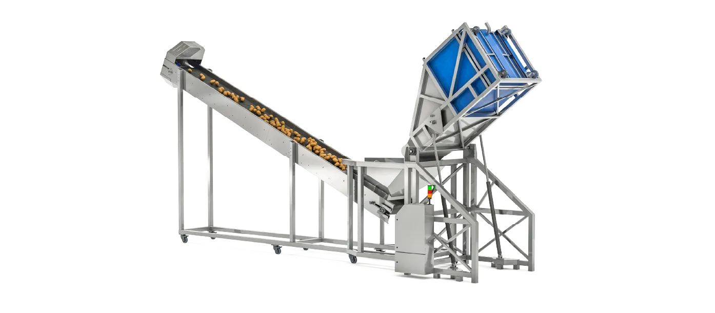material-receiving-tank