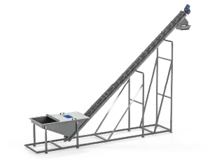 screw conveyor for dewatering and conveying peeled potatoes. | Natural Potato Chips Production Line PC 600 | PC 600 potato chips production line (600 kg/h): AISI 304 hygienic build, continuous frying, oil & water filtration, seasoning and packaging. Contact Zirve.