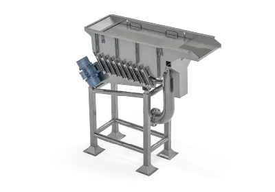 Post-Slicing Washing Section – 3 m Mechanical Shaker with Bottom Water Tank