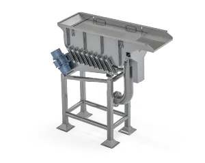 Post-Slicing Washing Station | Natural Potato Chips Production Line PC 600 | PC 600 potato chips production line (600 kg/h): AISI 304 hygienic build, continuous frying, oil & water filtration, seasoning and packaging. Contact Zirve.