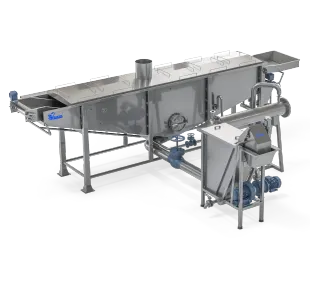 Sugar & Starch Removal System (BLANCHER) – Controlled Hot-Water Blanching with Cyclonic Starch Separation