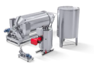 آلة تقشير الذرة | خط قلي الذرة الإسبانية CNF 300 | Spanish Corn Frying Line CNF 300